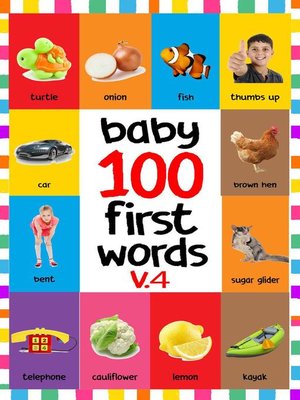 cover image of Baby 100 First Words V.4